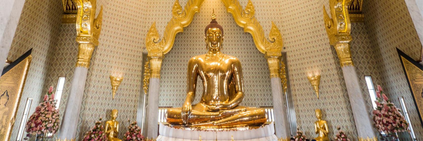 Tempio del Buddha d'Oro nel Wat Traimit